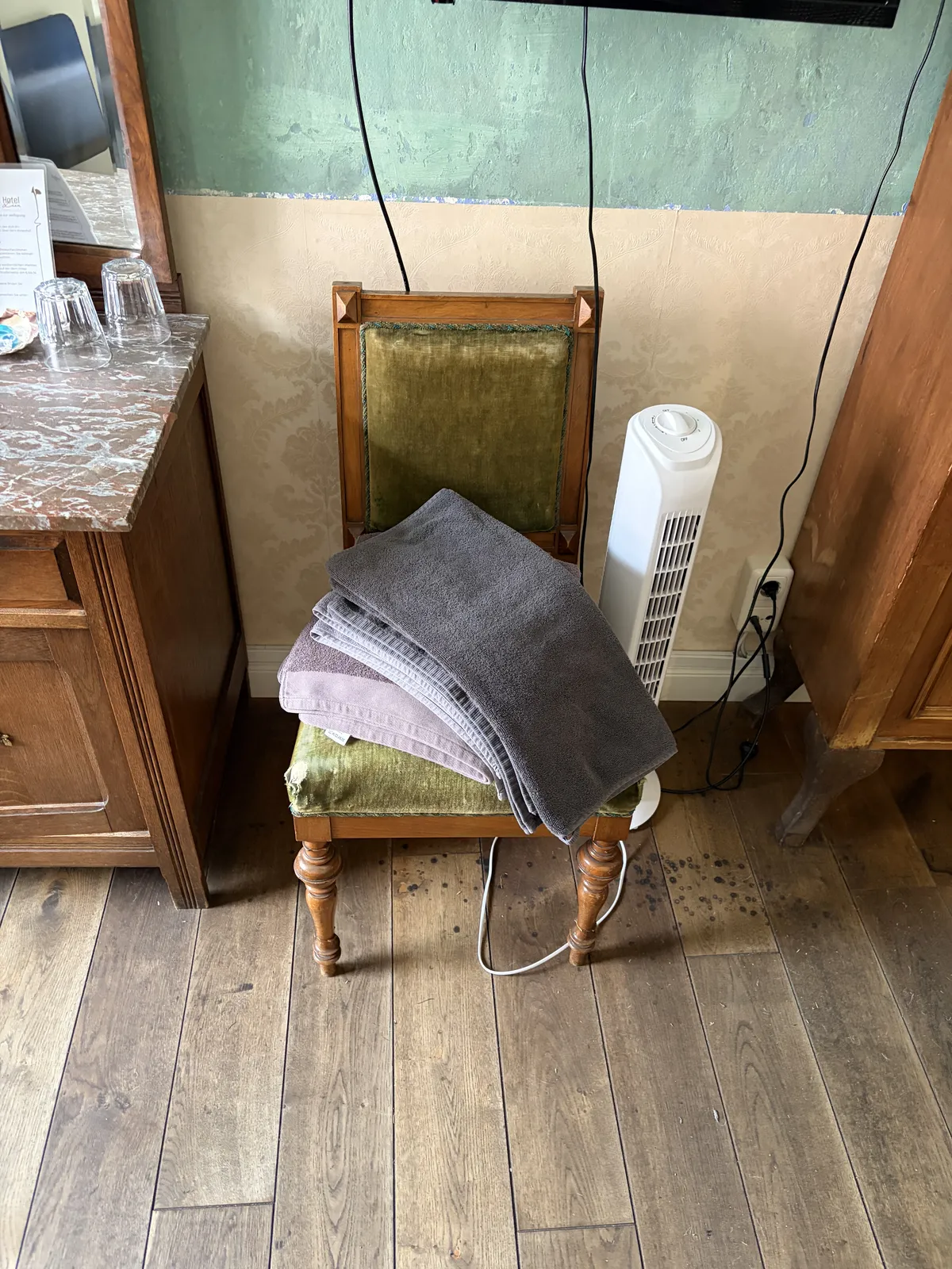 Stuhl Samt (2x)