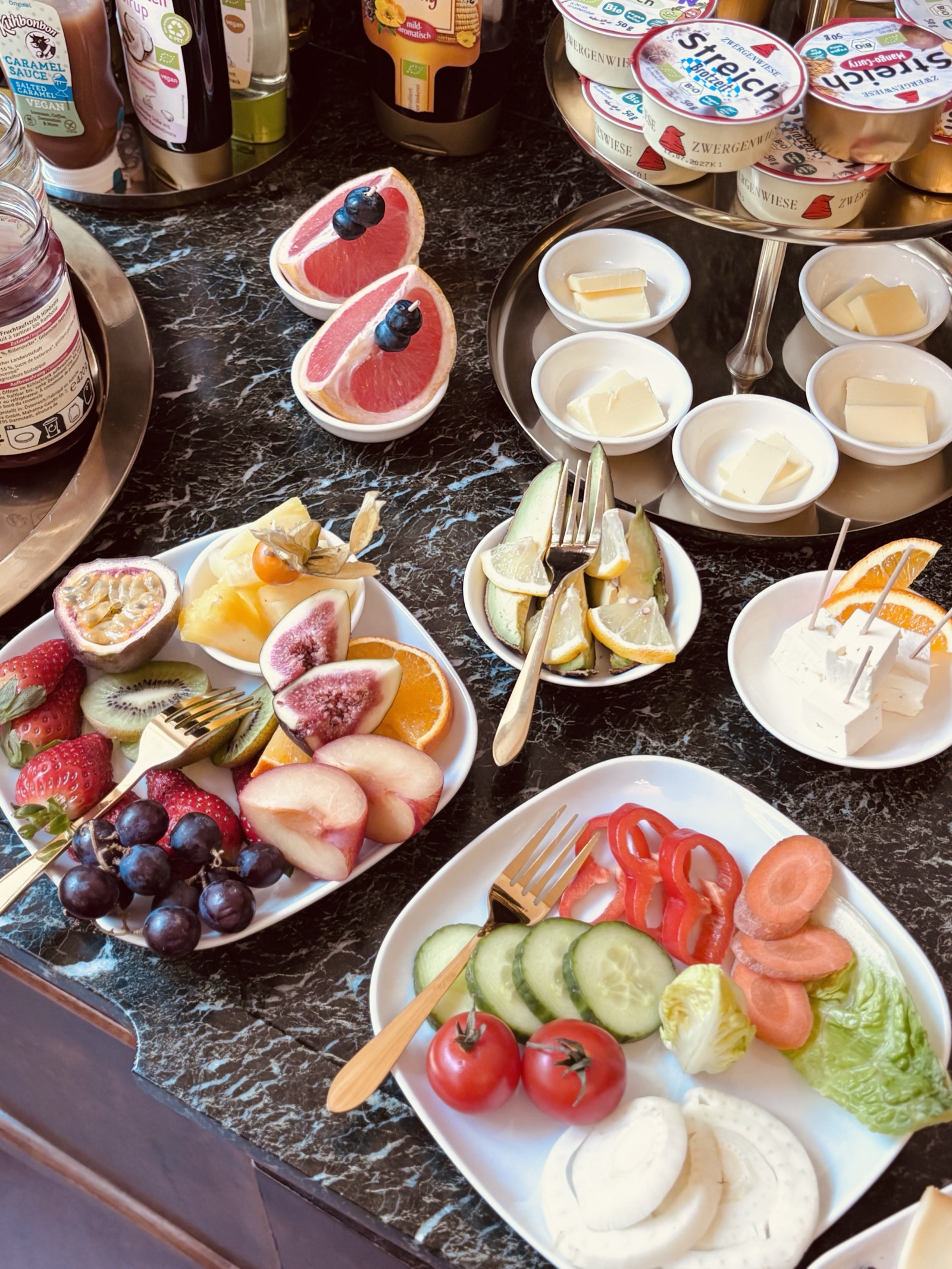 Obst, Gem&uuml;se und Grapefruit