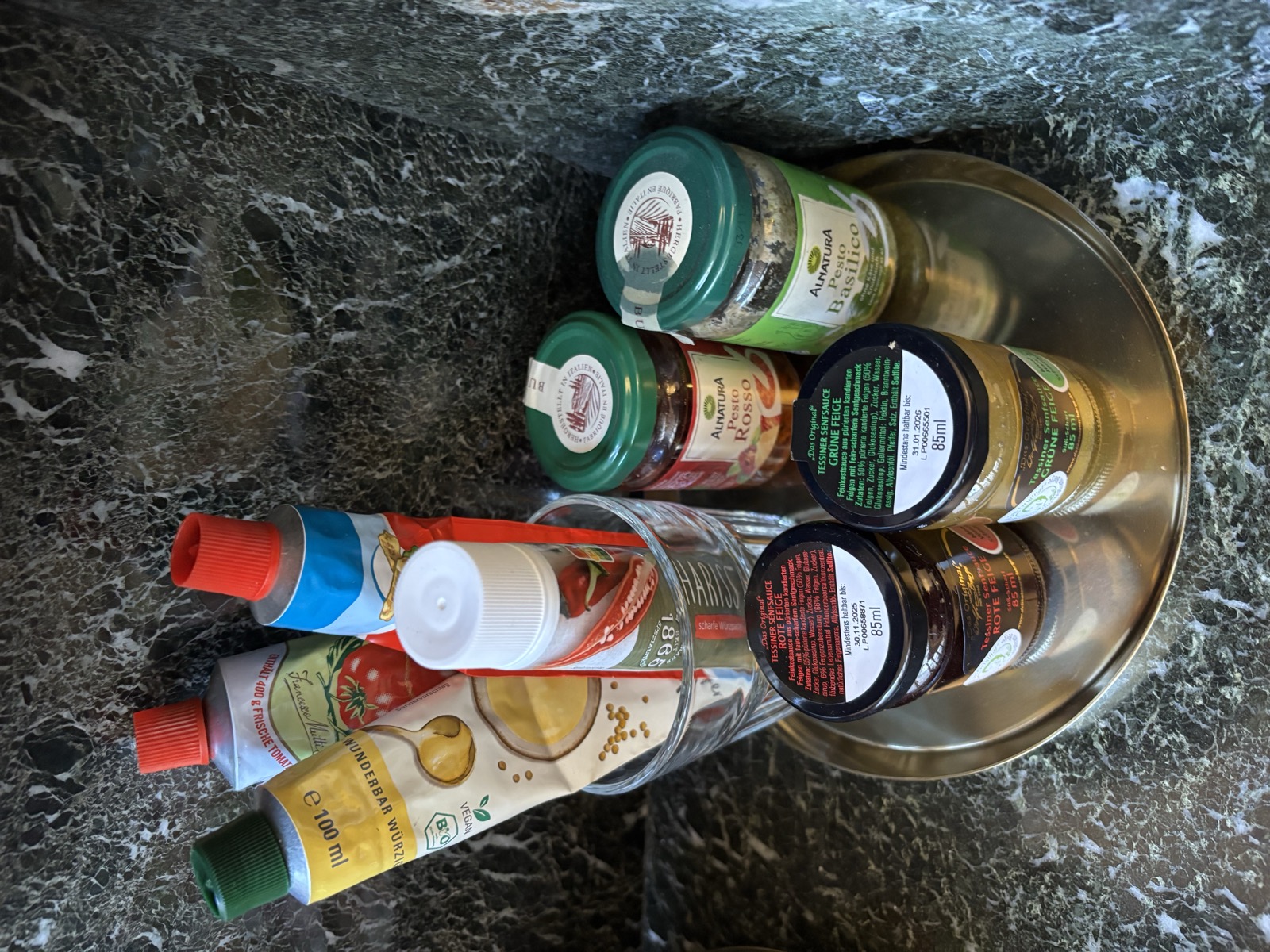 &Ouml;le und Sirupe Detail