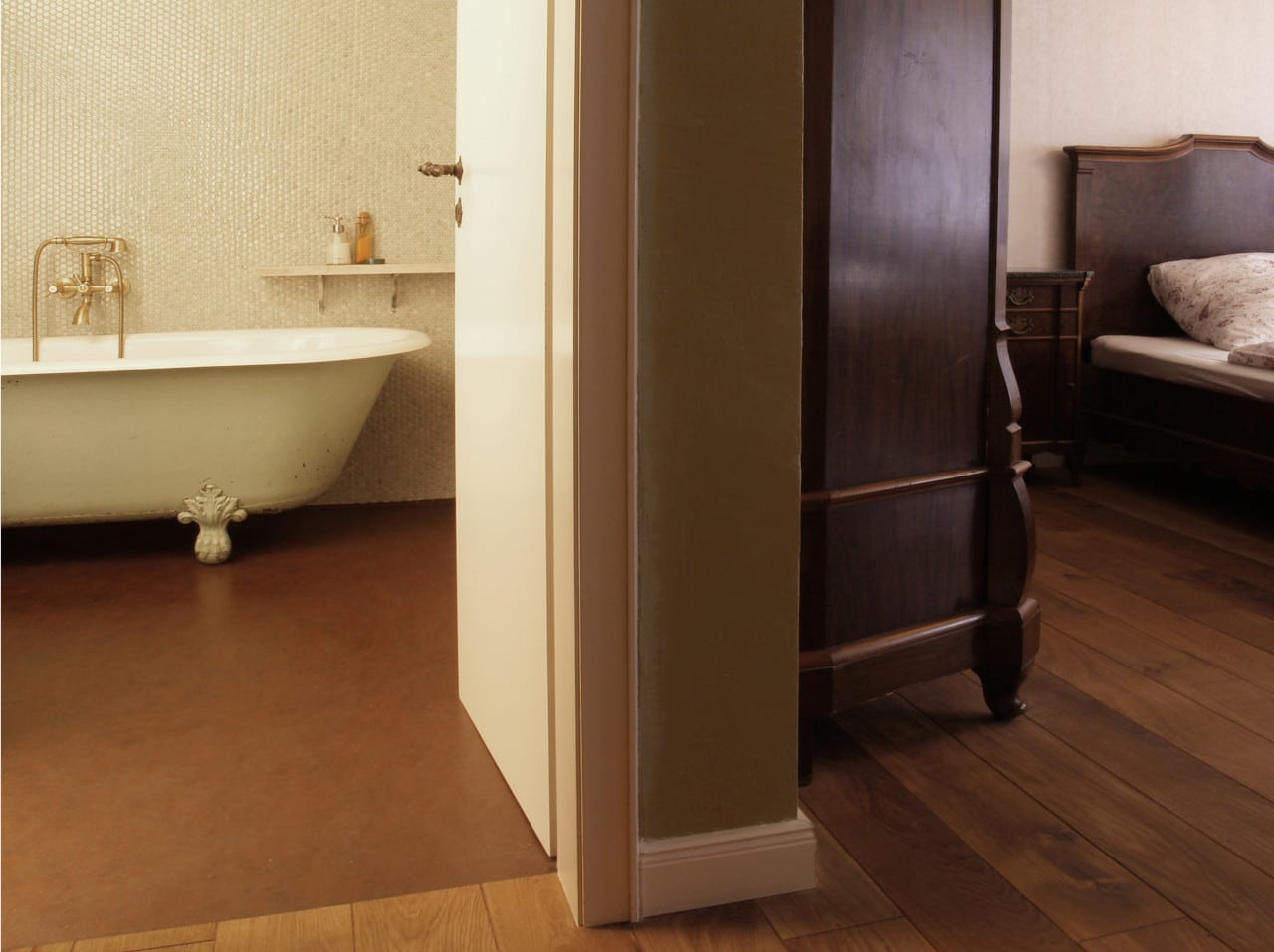 Dreibettzimmer im Hotel Lux